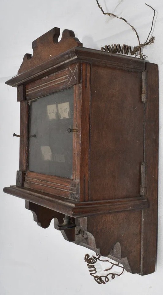 Antique Victorian Annunciator Walnut Wood Butler Call Box 1870/80 Hotel ...