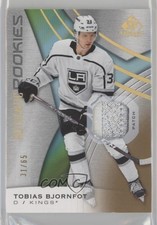 2019-20 SP Game Used Gold Spectrum Premium Materials 31/65 Tobias Bjornfot 0o5t