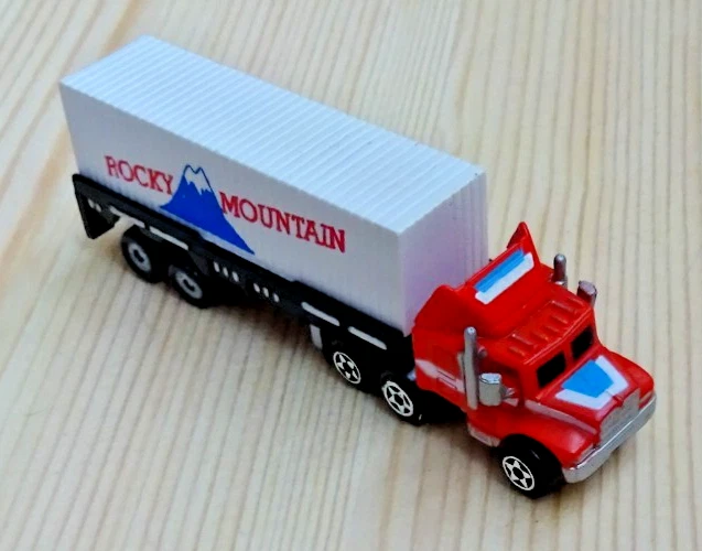 Galoob Micro Machines Semi Truck Collection Rocky Mountain - Bild 4 von 4