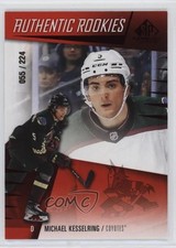 2023 Upper Deck SP Game Used Authentic Rookies Red /224 Michael Kesselring 1pa2