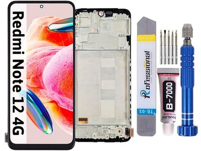Display Für Xiaomi Redmi Note 12 4G LCD IN-CELL Bildschirm Rahmen