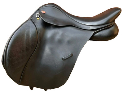 Kent & Masters 17'' Flat Back GP Sattel - ID DEJ - 5 Tage Trial - Breite wählbar