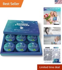 Relaxing Aromatherapy Shower Steamers with Mint Eucalyptus - Perfect Gift Set
