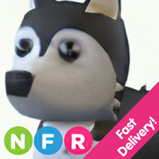 Husky   Neon Fly Ride MFR   US Seller Adopt From Me Today