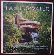Fallingwater Frank Lloyd Wright House Summer 2019 Print Advertisement