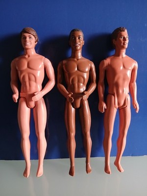 ''MATTEL'' Lot ( N 4 ) 3 Ken Vintage.