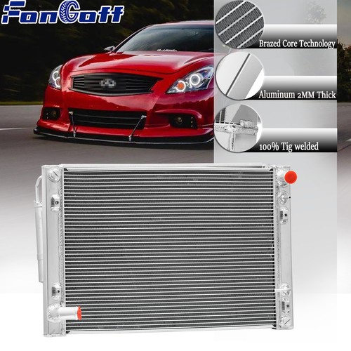 Infinity G37 Radiator Radiator w/Condenser Combo For 07-20 Infiniti G35 G37 G25 Q60/Nissan ...