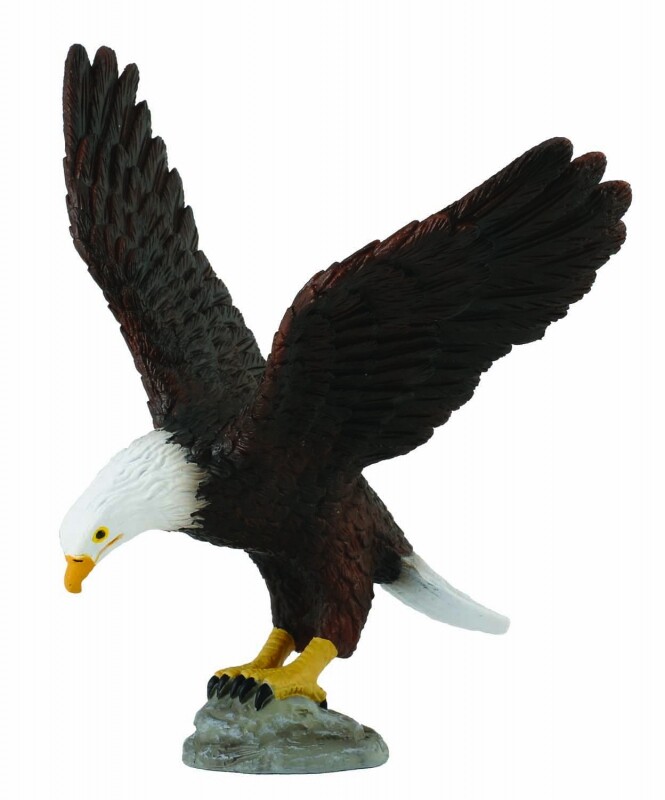 CollectA NEW * American Bald Eagle * 88383 Wildlife Model Breyer