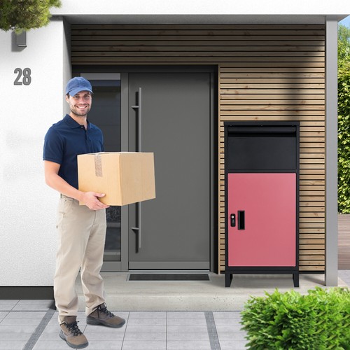 MOPHOTO Package Delivery Boxes Waterproof Galvanized Parcel Mailbox Anti-Theft - Picture 10 of 10