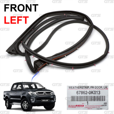 For Toyota Vigo Champ 4 Doors 2005 14 Front Lh Door Rubber Seal Weatherstrip