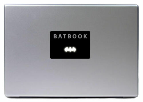 Mac Decal MacBook Air Pro 13" Batbook Logo für Batman Fans Laptop Aufkleber - Photo 1/3