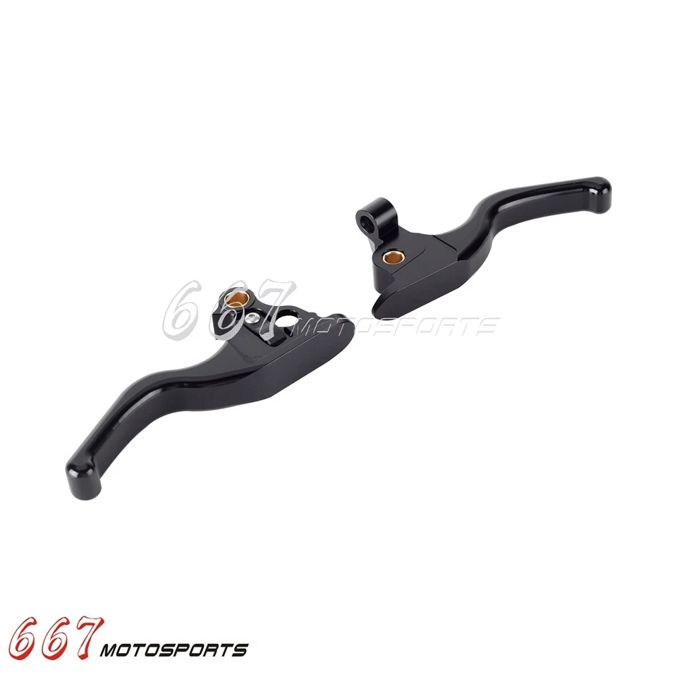 Palancas de freno de mano para Harley Touring Road King Street Glide Road Glide 2008-2013 Foto 3 de 4