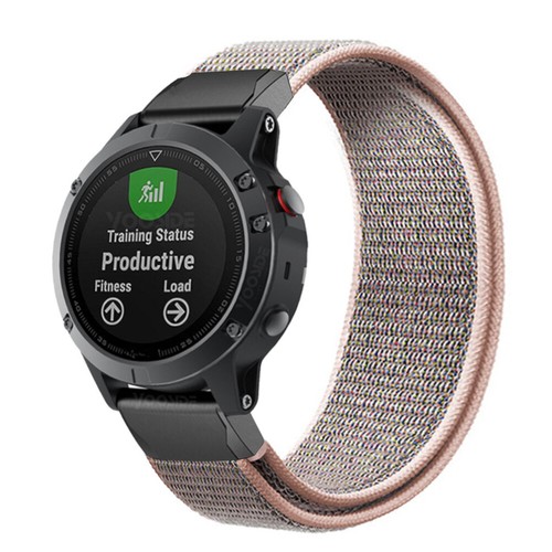 Cinturino Orologio Anello in Nylon per Garmin Fenix 7S 6S 7 6X Pro 5S 5X Plus 3 HR Cinturino Epix - Foto 6 di 80