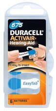 Duracell Size 675 Hearing aid batteries 60 Batteries , Exp 2028. US Seller