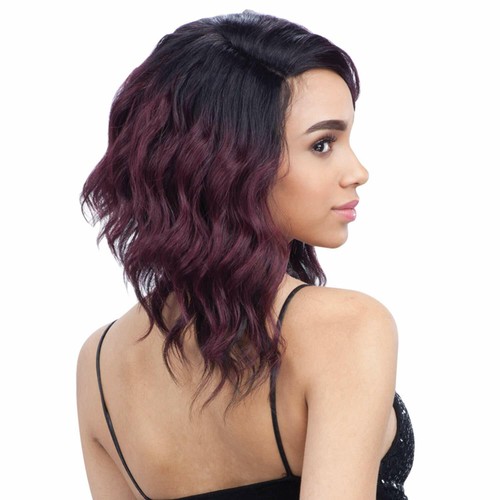 CHASTY - FREETRESS EQUAL INVISIBLE L PART SYNTHETIC FULL WIG MEDIUM WAVY - Picture 2 of 29