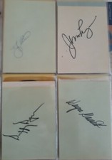 NY METS 1973 CUT SIGNATURE LOT 16