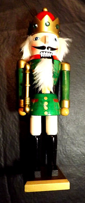 CHRISTMAS NUTCRACKER 12 INCH PRINCE WITH CROWN #11