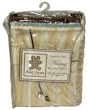 Discontinued Petit Tresor of Beverly Hills "Nesting" Window Valance | New/Sealed