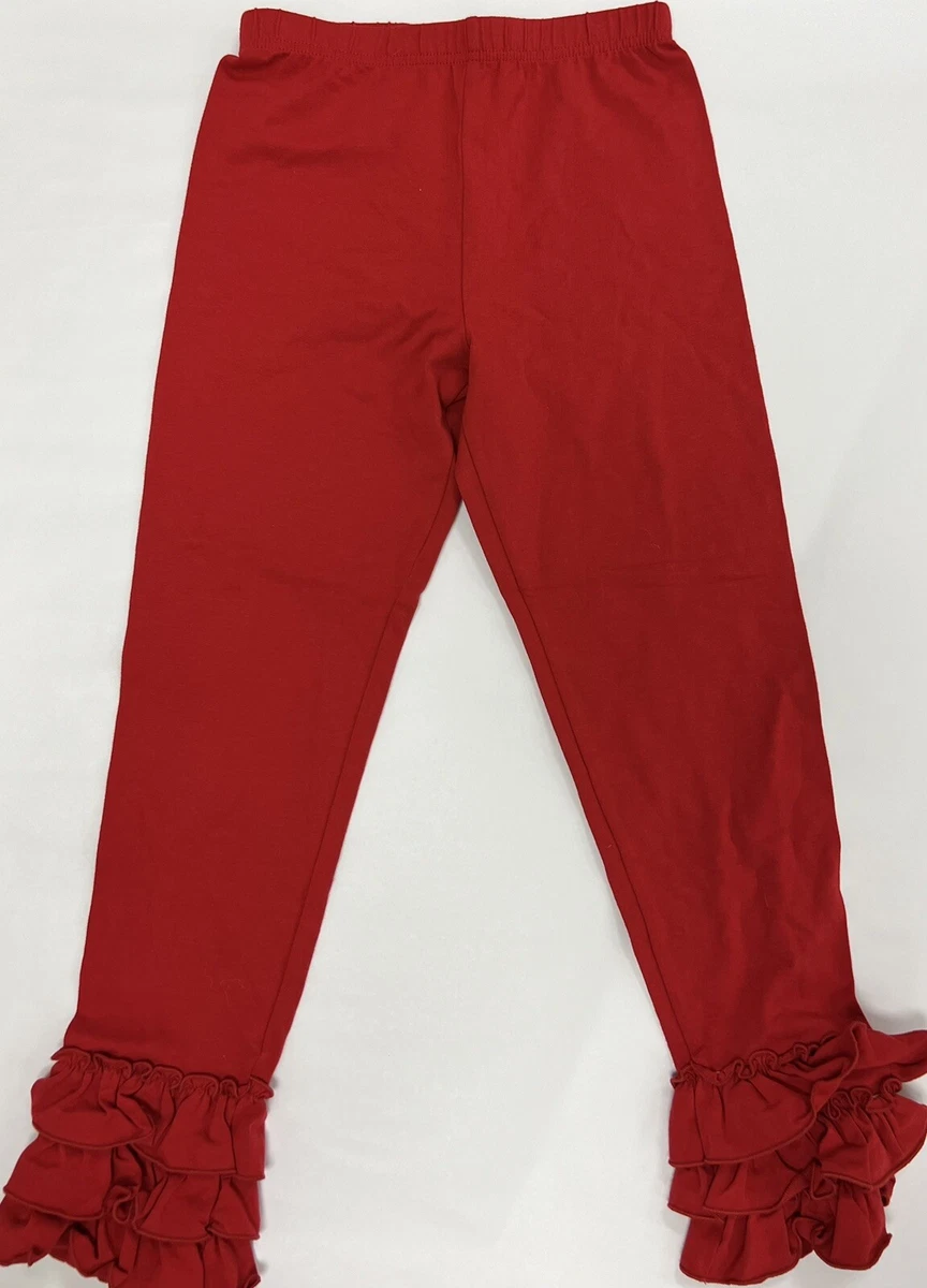 Anvy Kid red and white cotton corduroy pant et,red and white