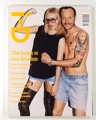 CHLOE SEVIGNY Terry Richardson HEDI SLIMANE i-D magazine 2003 vtg