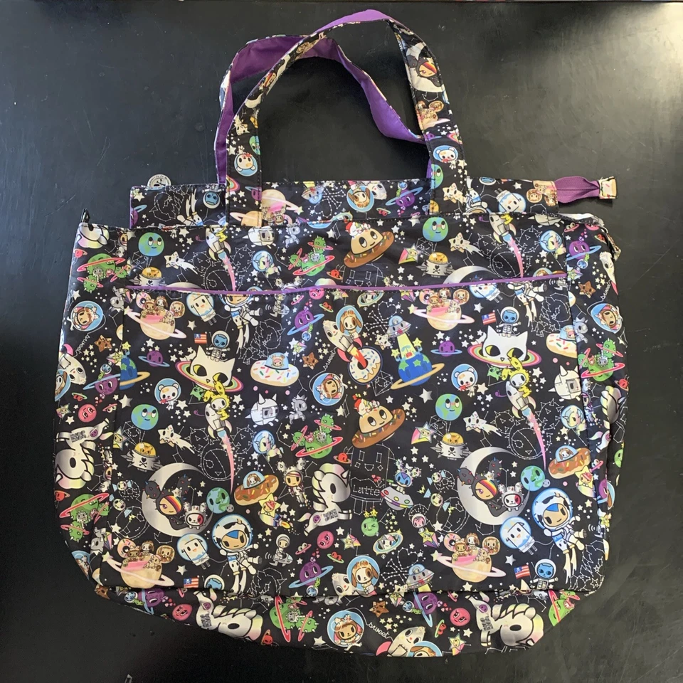 Bolsa Tokidoki Ju Ju Be Rare Space Place Be Prepare + Mini Bolsa Foto 3 de 4
