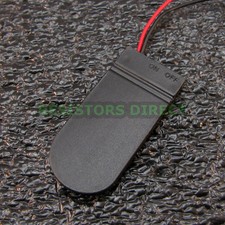 6V 2032/2025 2-Coin Cell Battery Holder Case On/Off Switch 6 Volt Power U89