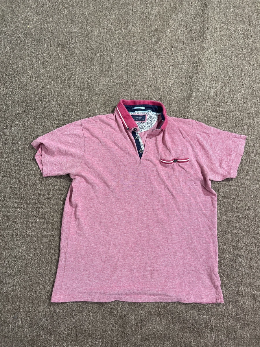 Denim & flower clearance polo