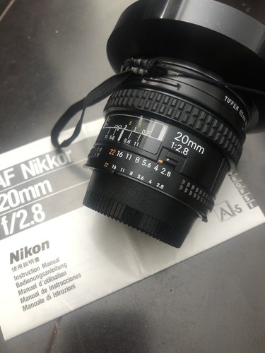 Nikon AF 20mm F2.8 lense FX Nikon D70,80,90,200,300,600,700,750,800,810 ,7000 - Picture 3 of 11