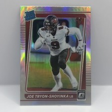 2021 Panini Donruss Optic Football Joe Tryon-Shoyinka #255 Silver Prizm