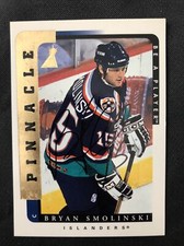 Pinnacle NHL Trading Card - Bryan Smolinski Islanders Card 132 Signed