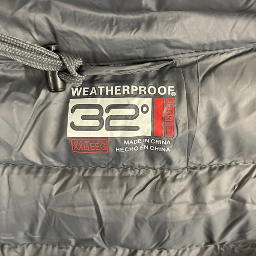32 Degrees Weatherproof Quilted Packable Full Zip Jacket Sz XXL Down Jacket - Picture 2 of 6