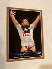 #80 2015 TOPPS WWE DANIEL bryan 'bronze
