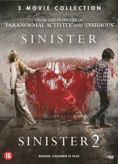 Sinister 1 & 2 Movie Collection NEW PAL 2-DVD Box Set Ethan Hawke