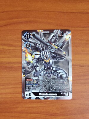 Digimon Double Diamond - Gundramon - Rare Foil - BT6-065 R