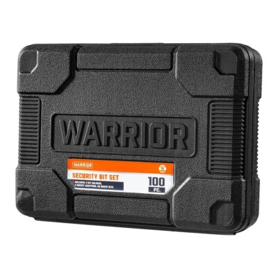 100 Piece Security Bit Set with Case