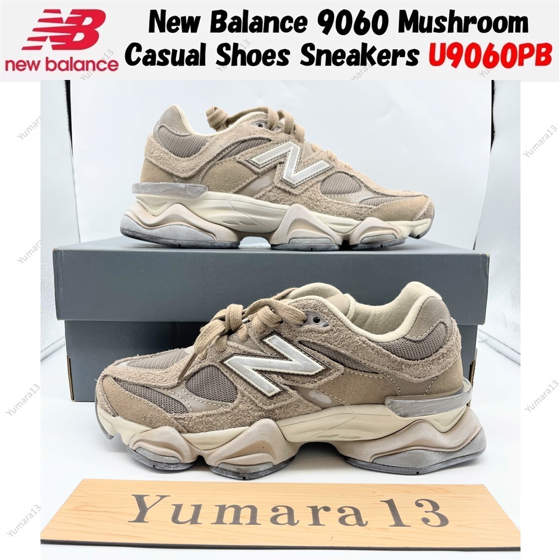 New Balance 9060 Mushroom Casual Shoes Sneakers U9060PB