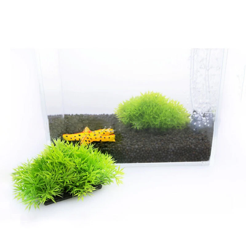 Artificial Plastic Plant Aquarium Fish Tank Grass Decoration Fake Grass Water - Image 3 of 4