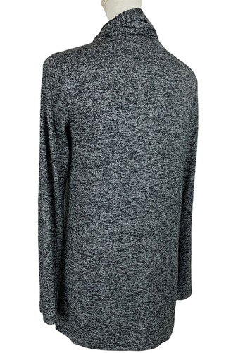 Women’s Athleta Open Dark Heather Gray Cardigan Sweater XS Lightweight Pockets - Picture 3 of 7