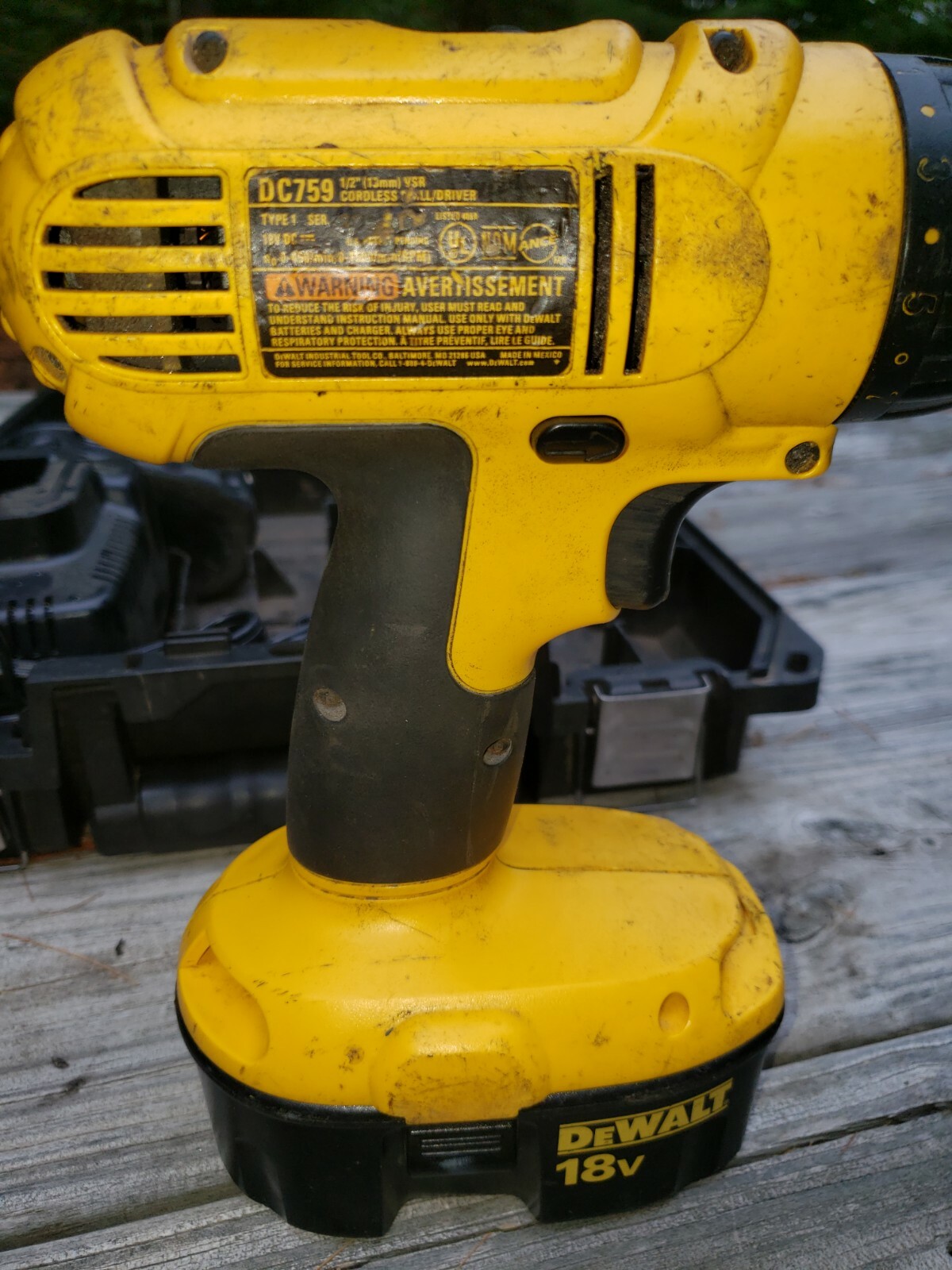 Купить Dewalt volt Cordless Electric Drill charger batteries works