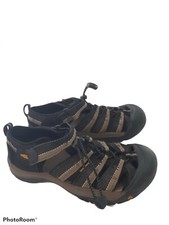 Keen Newport H2 Waterproof Youth Boys 4 Hiking Trail Sport Sandals Black/Brown