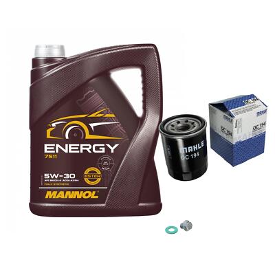 Inspektionspaket 5L MANNOL Energy 5W-30 für Nissan Maxima/Maxima QX IV 2.0 3.0