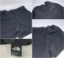 The North Face Athletic Shorts Sz 2 Black Poly Spandex Lined LNWOT YGI I2-245