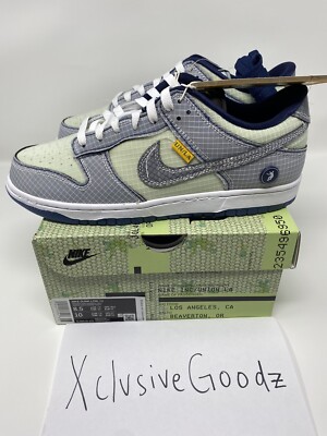 UNION × Nike Dunk Low Passport Pack Pistachio Size 8.5 DJ9649-401