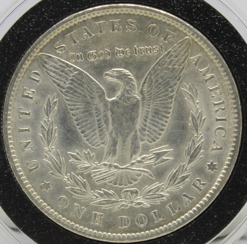 1889 P Morgan Silver Dollar - Picture 3 of 4