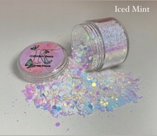 CHUNKY GLITTER HEX BLEND U Choose Nail Art Acrylic Gel Body Art Festival Crafts