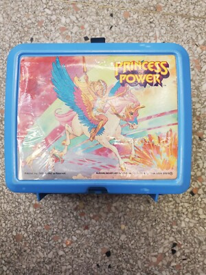 #ad PRINCESS OF POWER COLLECTORS VINTAGE LUNCH BOX 1985 Aladdin Industries Mattel $21.99