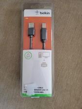 Belkin USB 2.0 Computer Printer Cable Black 10ft USB-A to USB-B
