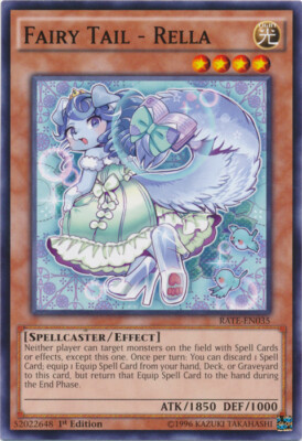Fairy Tail - Rella - RATE-EN035 - Common - 1st Edition x3