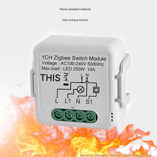 iCasa Zigbee Dimmer met Druk/Draai bediening | 230V-300/600W | 2 Draads (Heeft GEEN nuldraad nodig) | Werkt met Zigbee 3.0 Hub zoals Hue, IKEA Home smart, Homey, HomeAssistent, deConz en Z2MQTT