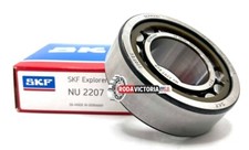 SKF GERMANY NU2207 ECJ/C3 CYLINDRICAL ROLLER BEARING 35x72x23mm